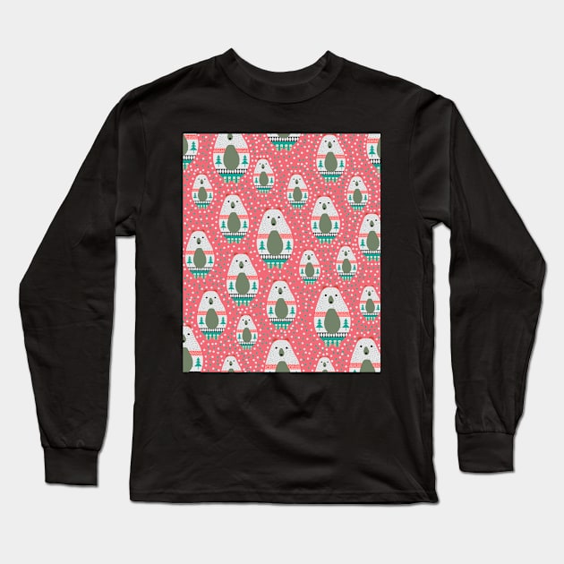 Bears and dots Long Sleeve T-Shirt by cocodes